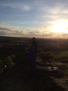 Looking west toward Old Edinburgh