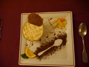 The Restaurant at Hotel Hubert in Cour Cheverny provided a new culinary high for all of us